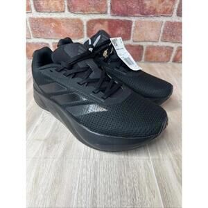 Adidas Duramo SL M Running Shoes Mens Sz 7.5 WIDE Black Sneakers IF7254 NWT